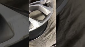 Алмазная проточка, покрытие полимерным лаком, реставрация восстановление дисков Porsche BMW
