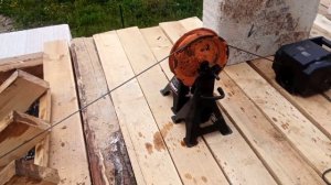 Подъём груза на второй уровень