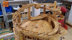 Изготовление марбл машины (Marble Machine. Деревянный механизм с металлическими шариками)