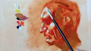 Как нарисовать/написать/лицо/портрет/голову/ маслом быстро за 10 минут.Художник Голубев Александр