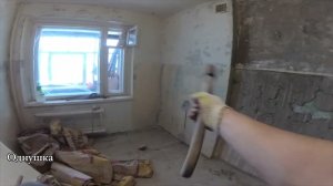 ✅#10_Продолжаю самостоятельный ремонт в квартире. Стены с масляной краской, проблемы и решения.