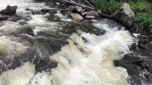 Водопад Язевый (Караколь). Катон-Карагайский природный парк.  Восточно-Казахстанская область.