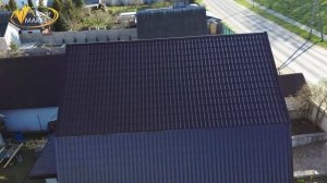 Металлочерепица Classic в покрытии Satin, Ral 8017 от Grand Line.