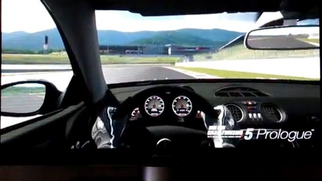 GT 5 Prologue Black Mercedes-Benz SL 55 AMG @ Fuji смотреть онлайн