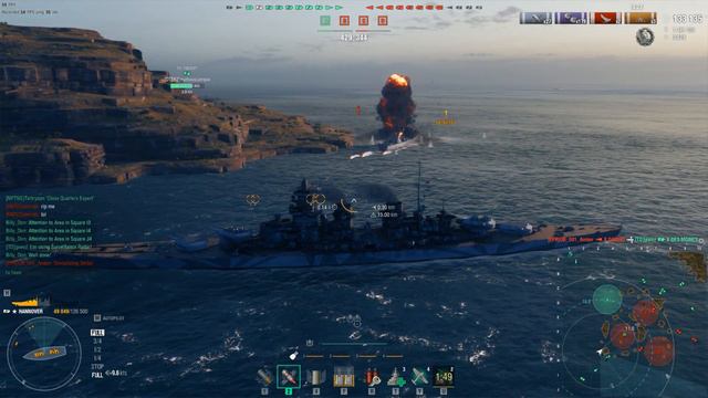 World of WarShips Hannover - 7 Kills 230K Damage смотреть онлайн