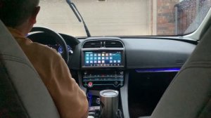 How to put Jaguar F-PACE wipers in service mode