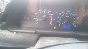ВАЗ 2110 1.5L 16V без датчика детонации езда