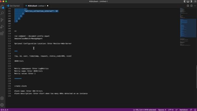 AWS CloudWatch Tutorial -  EC2 Application Monitoring using SSM, RUN Command and Parameter Store