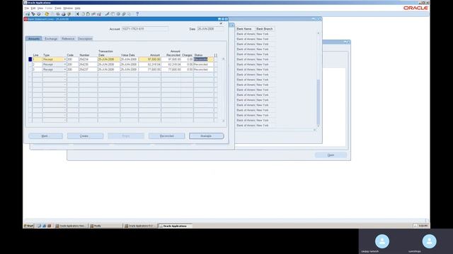 Oracle Functional Financials - R12 Oracle Cash Management смотреть онлайн