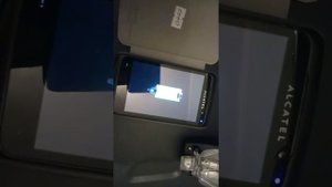 Не включается до конца телефон/ALCATEL?