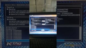 Подключение ktag к ME 9.7 Mercedes