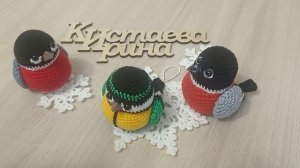 Синичка крючком// МК-диктант//Автор И. Кистаева. #иринакистаева #синичкакрючком