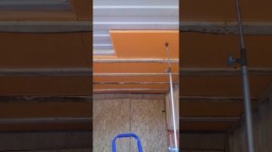 Утепление потолка контейнера