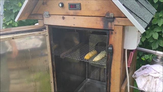 Коптим СЫР косичка.Вкусный сыр.