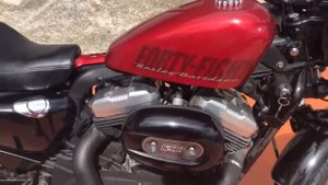 Звук работы Harley Davidson Sportster Forty Eight