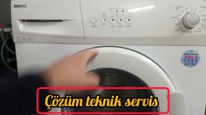 Beko D2 5061 B çamaşır makinesi test programı.