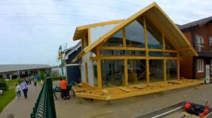 Продажа домокомплектов. Фахверк. Выставочный дом на Белой Даче