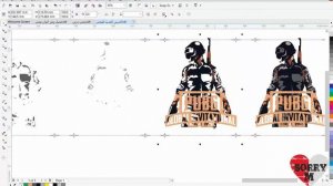 فصل الألوان على COREL DRAW  أهم الأسرار