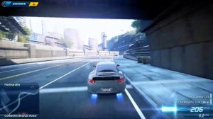 A NFS race but with the roadtrip music on