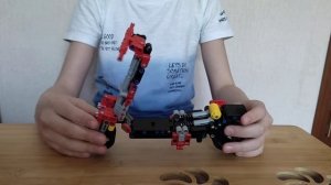 Электросамокат из Lego Technic