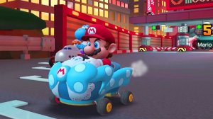 Mario Kart Tour -Wii Moonview Highway- Mario Gameplay