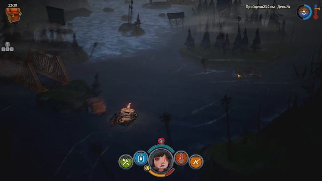 Прохождение The Flame in the Flood Серия 12 "Опять детишки" смотреть онлайн
