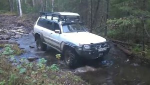 На  Уныман Барон под песню шин. Часть 1. Дорога к горе.