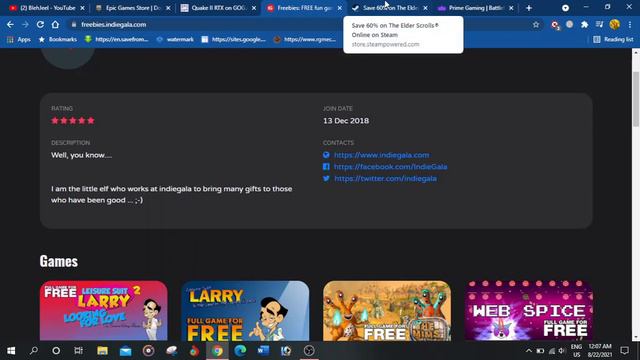 (ended)The Elder Scrolls Plus 5 More Games to Claim for F.R.E.E смотреть онлайн