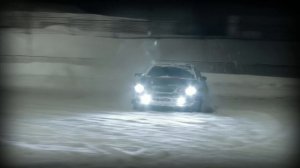 Toyota Celica snow drift