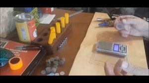 Снаряжение пули Майера 20 кал  для тестирования.