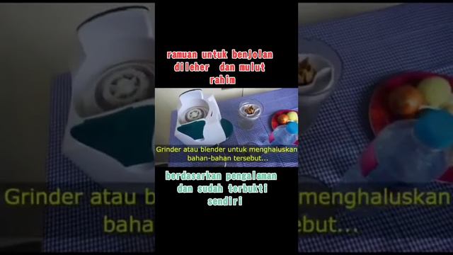 Ramuan untuk Benjolan di Leher dan Mulut Rahim