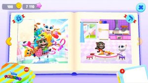 Говорящий Том и Друзья все ИГРЫ Погоня Героев Сила Всплеска Бег за Золотом Бассейн Тома за Конфетам