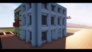 Minecraft | Building a Shopping Street - Modern City