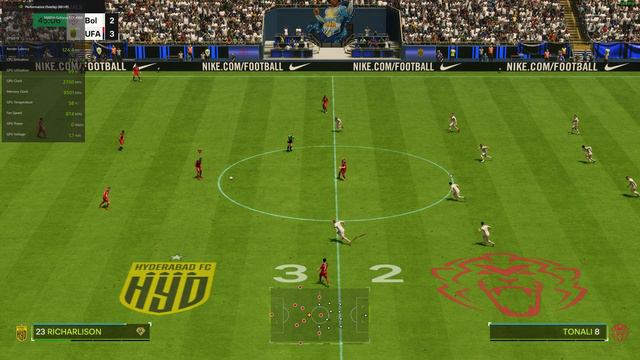 EA FC 24: 4K ULTRA GRAPHICS SETTING. FPS TEST RTX 4060 + Ryzen 5 5500. FIFA 24 GAMEPLAY. смотреть онлайн
