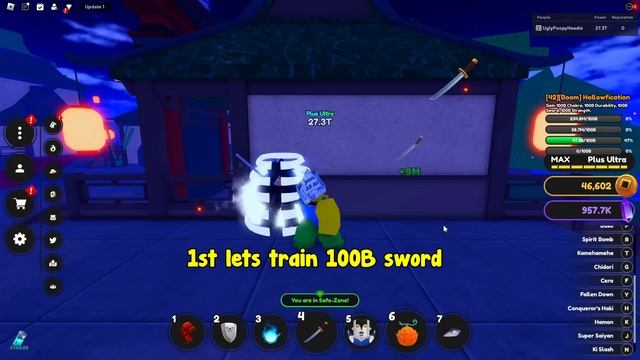 I Reached 100 Trillion Power And Defeated Overhaul Boss! - Anime Fighting Simulator X Roblox смотреть онлайн