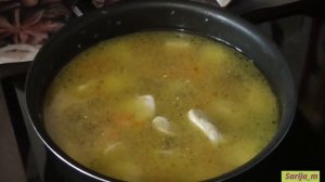 Гречка с индейкой в сковороде