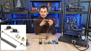 Ответ зрителям, Продавливание оси Z и дефект Горизонтальные полосы, 3Д принтер
