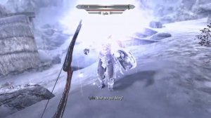 Slow-mo bug with Storm Call in Skyrim