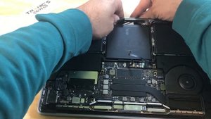 Replace Trackpad Force touch cable 13" MacBook Pro A1708 - Mac TrackPad TouchPad Cable installation