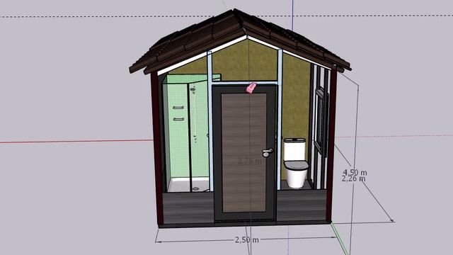 Проект хозблока из ДПК смотреть онлайн