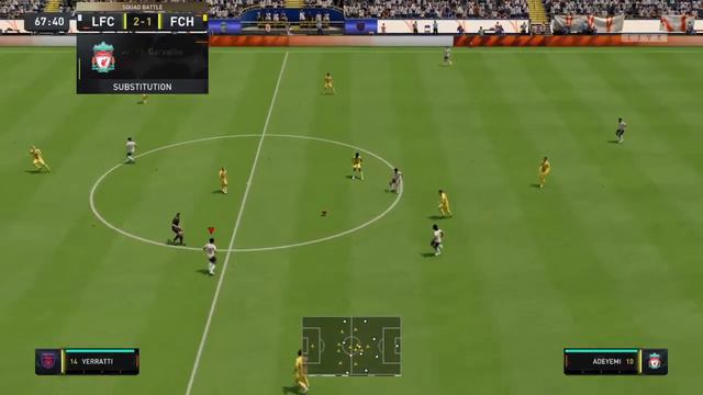 FIFA 23 Fabio Carvalho Goal Squad Battles Legendary смотреть онлайн