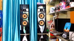 F&D T-88X 30000watts PREMIUM DUAL TOWER SPEAKER SOUND TEST/BASS TEST IN HINDI