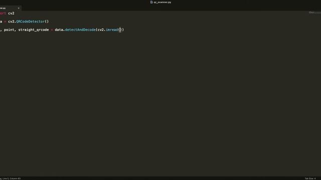 Building a QR Code Scanner Using Python | Python Projects Beginners