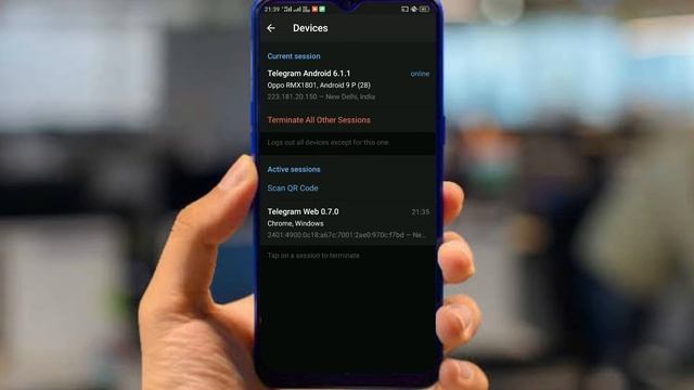 Telegram account hack ho gya he kya kare. | Telegram account hack he ya nahi kaise pta kare. | 2020 смотреть онлайн