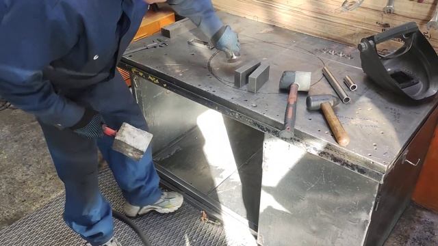 Производство изделий из нержавейки. В гостях у Владика. смотреть онлайн