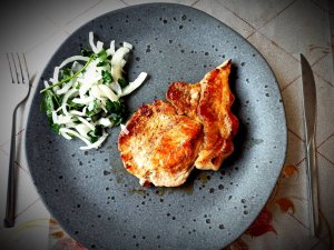 Стейк из свинины