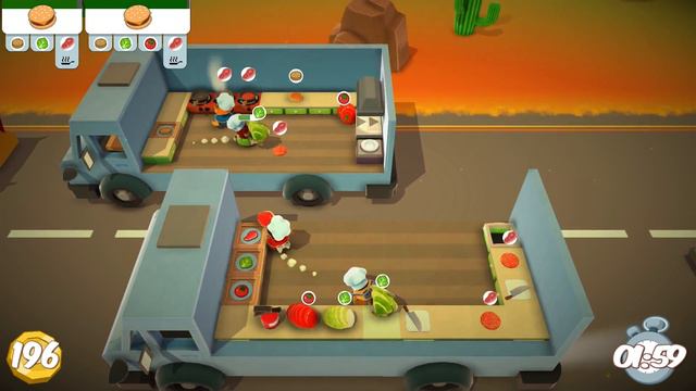 Overcooked PS4 4-Player Co-op Episode 3
