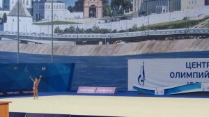 Художественная гимнастика. Казань. Первое выступление