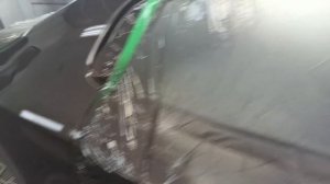 Ремонтирую рваный бампер от Mitsubishi Eclipse Cross