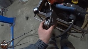 Самодельный бак и натяжитель цепи на БАГГИ "REWORKER" - Багги Карт своими руками #22